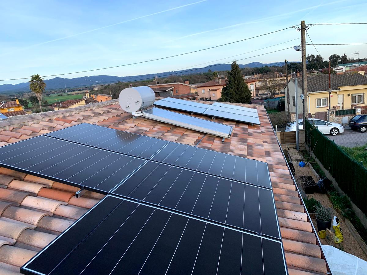 Instal·lació residencial 4 kW